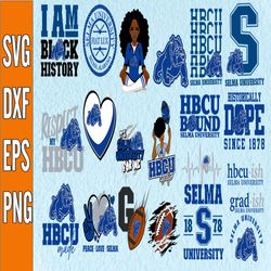 Bundle 21 Files Selma College Football Team Svg, Selma College svg, HBCU Team svg, Mega Bundle, Designs, Cricut, Cutting
