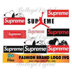 9 Supreme Bundle Svg, Supreme Logo Svg, Supreme Jordan Svg