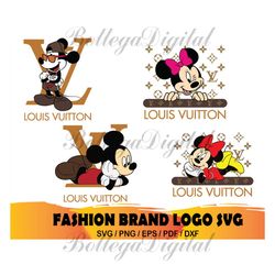 4 Louis Vuitton Bundle Svg, LV Logo Svg, LV Svg, LV Clipart, LV Vector