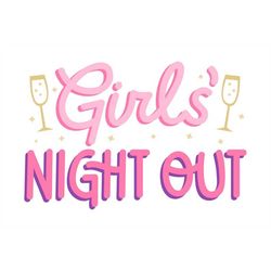 Girls' Night Out, Editable Layered Cut Files SVG  PNG  JPEG  GiF  Ai