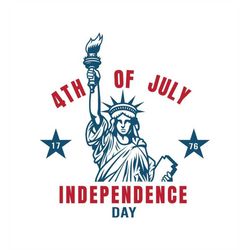 4th of July 1776 Statue of Liberty Independence Day, Layered Editable Cut Files SVG  PNG  GiF  JPeG  PDF Ai Cricut Desig