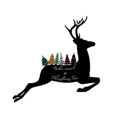 Christmas Deer Svg, Rockin Around The Christmas Tree, Christmas Svg, Deer Svg, Deer Png, Deer Sublimation, Deer Clipart,