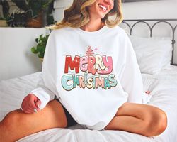 merry christmas text png for sublimation designs,christmas png in pastel png,pink christmas tree png,girl christmas gift