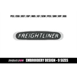 Freightliner Embroidery Design - INSTANT Download - Pes Format