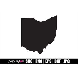 Ohio State svg, png, eps, dxf, jpg files, Clip Art, Vector, Cricut, Cut File - Instant Download