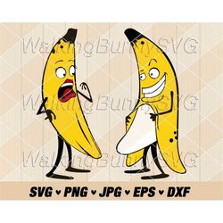 Funny Banana Valentine Svg Png, Layered Banana Couple Svg, Naughty Valentine Svg, Funny Valentine Svg Files For Cricut,