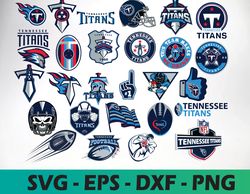 Tennessee Titans logo, bundle logo, svg, png, eps, dxf 3