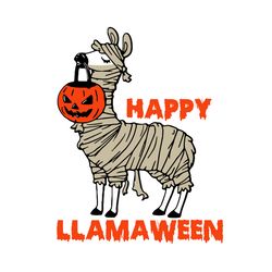 Happy Llamaween Funny Halloween Llama Svg PNG EPS DXF,Halloween, Llama Lover Cricut, File Silhouette Art