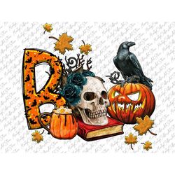 Halloween Boo Png, Halloween Png, Boo Png, Spooky Png, Halloween Sublimation, Pumpkin, Trick Or Treat, Sublimation Desig