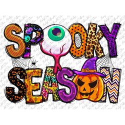 Spooky Season Png, Halloween Png, Witch Png, Spooky Png, Pumpkin Png, Halloween Vibes Png, Sublimation Designs Downloads