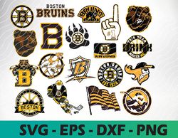 Boston Bruins logo, bundle logo, svg, png, eps, dxf