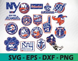 New York Islanders logo, bundle logo, svg, png, eps, dxf, Hockey Teams Svg