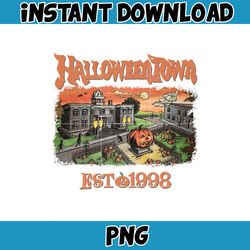 HalloweenTown Est 1998 Png, Halloweentown Png, Halloween Party Png, Pumpkin Png, Instant Download (4)