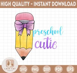 School cutie-preschool cutie-preschool pencil-preschool sublimation-preschool clipart-back to school sublimation-back to