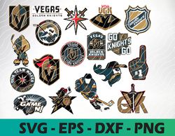 Vegas Golden  logo, bundle logo, svg, png, eps, dxf, Hockey Teams Svg