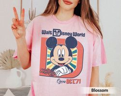 Retro Walt Disney World Comfort Colors Shirt, Retro Disneyland Shirt, Vinta