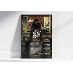 lil baby album poster | poster cover album perfect timing lil baby | decoration poster cover album | rapping posters | c