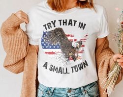 Try That In A Small Town Shirt, Jason Aldean Shirt, The Aldean Team Shirt,