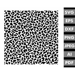leopard print pattern svg, cheetah print svg, jaguar print svg, leopard texture svg, animal print clipart, svg cut files