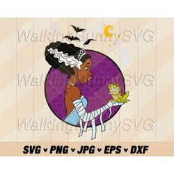 Horror Princess Svg Png, Layered Horror Princess Svg, Bad Princess Png, Halloween Princess Svg Files For Cricut, Instant