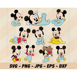 baby mouse svg png, layered baby mouse svg, cartoon mouse svg files for cricut, instant download