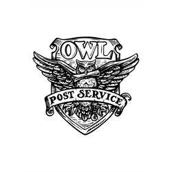 Owl Post Service, Owl Post Office  Cut Files SVG  PNG  JPEG  GiF Cricut Design Space files
