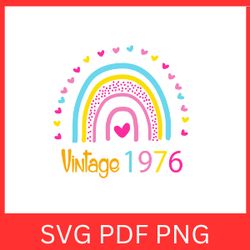 Vintage 1976 Retro Svg | VINTAGE 1976 SVG DESIGN | Vintage 1976 Sublimation Designs | Printable Art | Digital Download