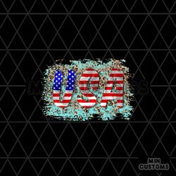 USA With Leopard Pattern Sublimation, Independence Day Png