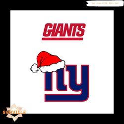 New York Giants NFL Logo Svg, American Football Svg, New York Giants Christmas Svg, NFL Christmas Svg, Football Svg Cric