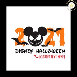 Disney Halloween 2021 Svg Halloween Vector Svg, Halloween Mickey Gift For Halloween Day Svg, Silhouette Sublimation File