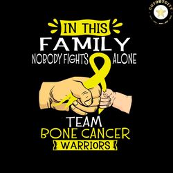 In This Family Childhood Cancer Awareness Svg Childhood Cancer Awareness Vector Svg, Fight Gift For Childhood Cancer War