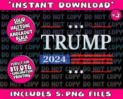 Donald Trump 2024 President American Flag Pro Trump Vintage Tank TopPng Bundle, Trending Png, Popular Printable