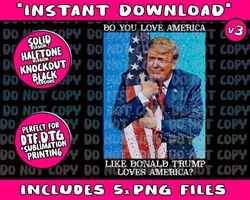 patriotic trump hugging flag pro trump republican gifts