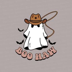 Boo HAW PNG, Cowboo baby, Western Fall PNG, Fall Sublimation Design, Fall Png, Autumn Sublimation, Fall Png, cute ghost