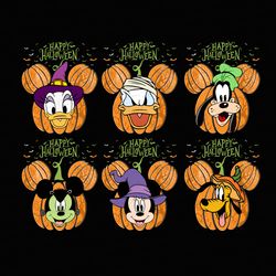 Halloween Mouse And Friends png Bundle, Halloween Costume png, Spooky Vibes png, Halloween Pumpkin png, Trick Or Treat P