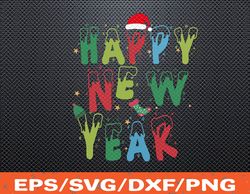 Happy New Year 2022 svg, Design for Both Women And Men, New Year Design svg, Black svg, with new year design 2022, Svg,