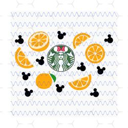 Lemon Starbucks cup svg, Fruits Starbucks svg, Summer Starbucks wrap svg, Full wrap Starbucks SVG files for Cricut