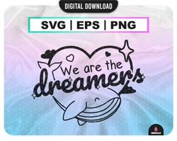Jungkook Dreamers Svg , BTS We are the dreamers , Kpop Star PNG , BTS army printable decal , Vector files for Cricut