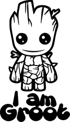 Groot SVG, Baby Groot SVG, I Am Groot SVG, Avengers SVG, Guardians of the Galaxy SVG, PNG, DXF, Cricut
