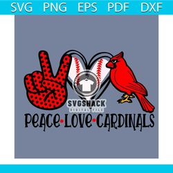 Peace Love Cardinals Svg, Trending Svg, Trending Now, Football Svg, Cardinals Svg, Arizona Cardinals Svg, Nfl Svg, Footb