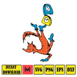 Dr.Suess Svg, Dxf, Png, Dr.Suess book Png, Dr. Suess Png, Sublimation, Cat in the Hat cricut, Instant Download (18)