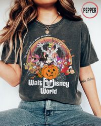 Vintage Walt Disney World Halloween Comfort Colors Shirt Disneyworld