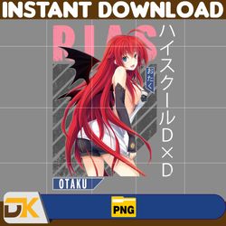 Rias Gremory Png, Anime Png, Japanese Png, Anime Silhouette Png, Anime Character, Anime Vector Files (10)