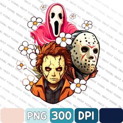 Horror Movie Halloween Png, Scream Jason Spooky Shirt Design Png, Halloween Png, Groovy Sublimation, Retro Halloween Png