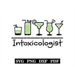 Intoxicologist, Bartender, Bar Sign, Party, DIY Tshirt Design, svg-png-pdf-dxf