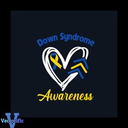 Down Syndrome Awareness Svg, Down Syndrome Svg, Down Syndrome Awareness Svg, Awareness Svg, Blue Yellow Ribbon Svg, Down