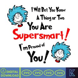 Dr.Suess Svg, Dxf, Png, Dr.Suess book Png, Dr. Suess Png, Sublimation, Cat in the Hat cricut, Instant Download (99)