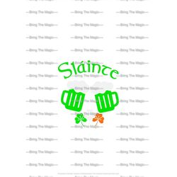St. Patrick's Day, Slainte, St. Patty's Day, tshirt design, SVG, 4 leaf clover, drinking, alcohol, cricut, beer, Irish F