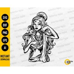 Goddess SVG | Beautiful Woman SVG | Women Empowerment SVG | Cricut Silhouette Cutting File | Printable Clipart Vector Di