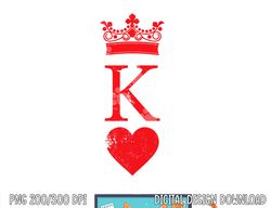 King of Hearts Halloween Costume Vintage Poker Cards King png, sublimation copy